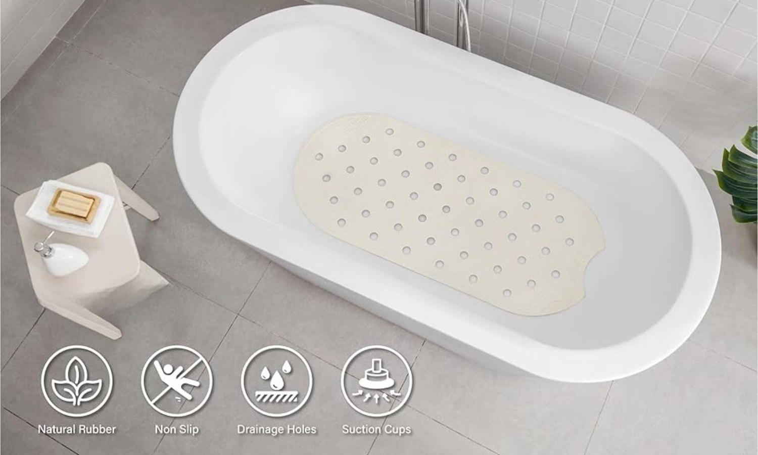 buy rubber mat for bathtub