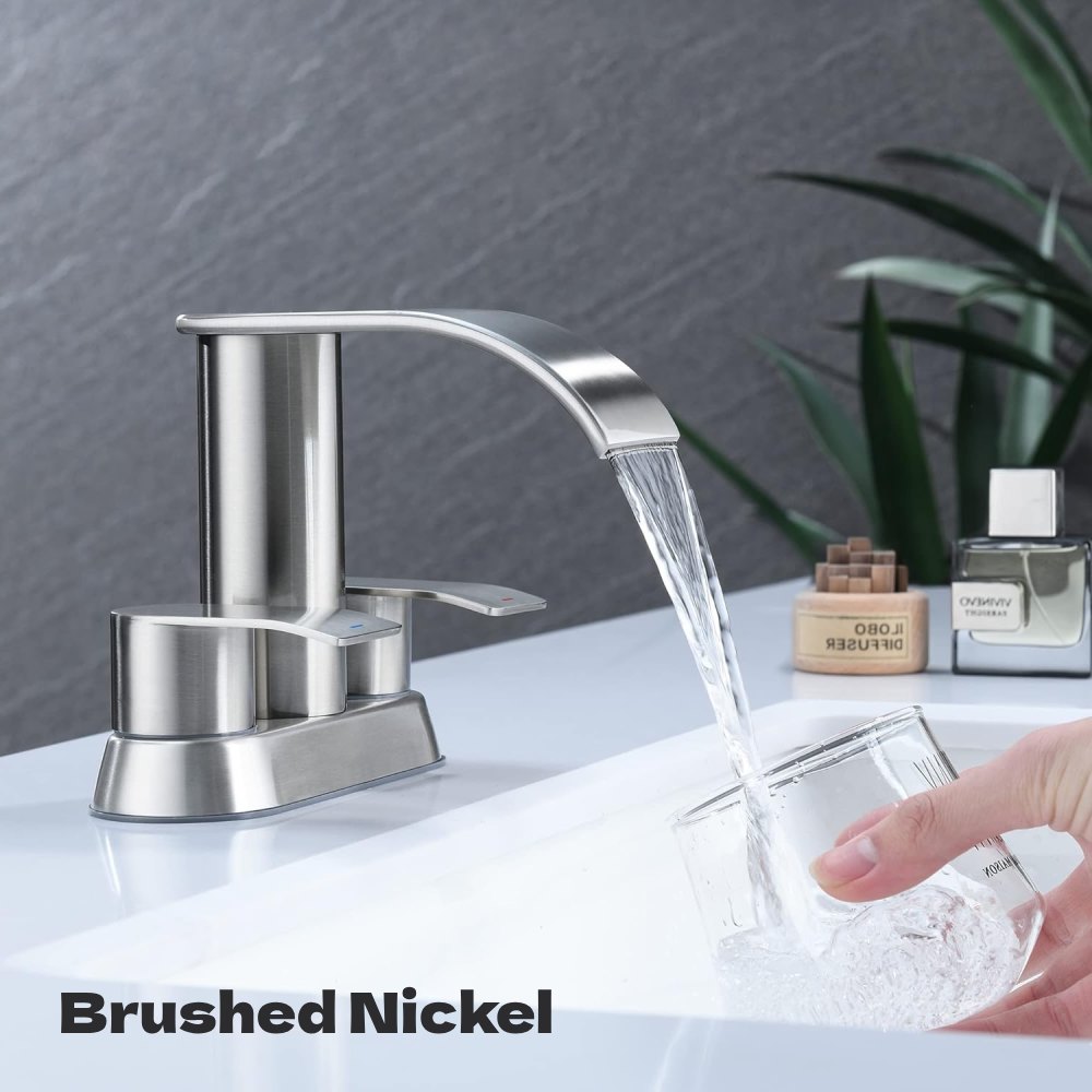 Waterfall Bathroom Faucet (Matte Black): image 7