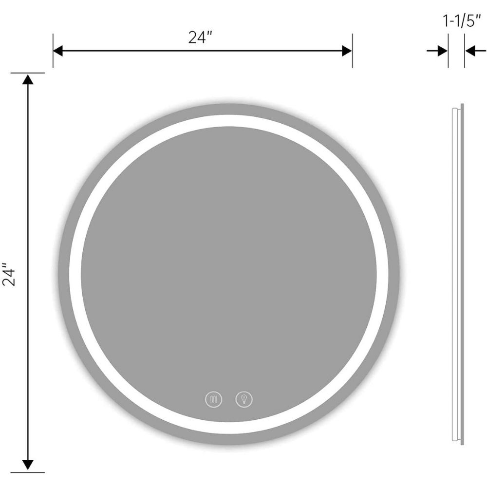 Round Bathroom Mirror
